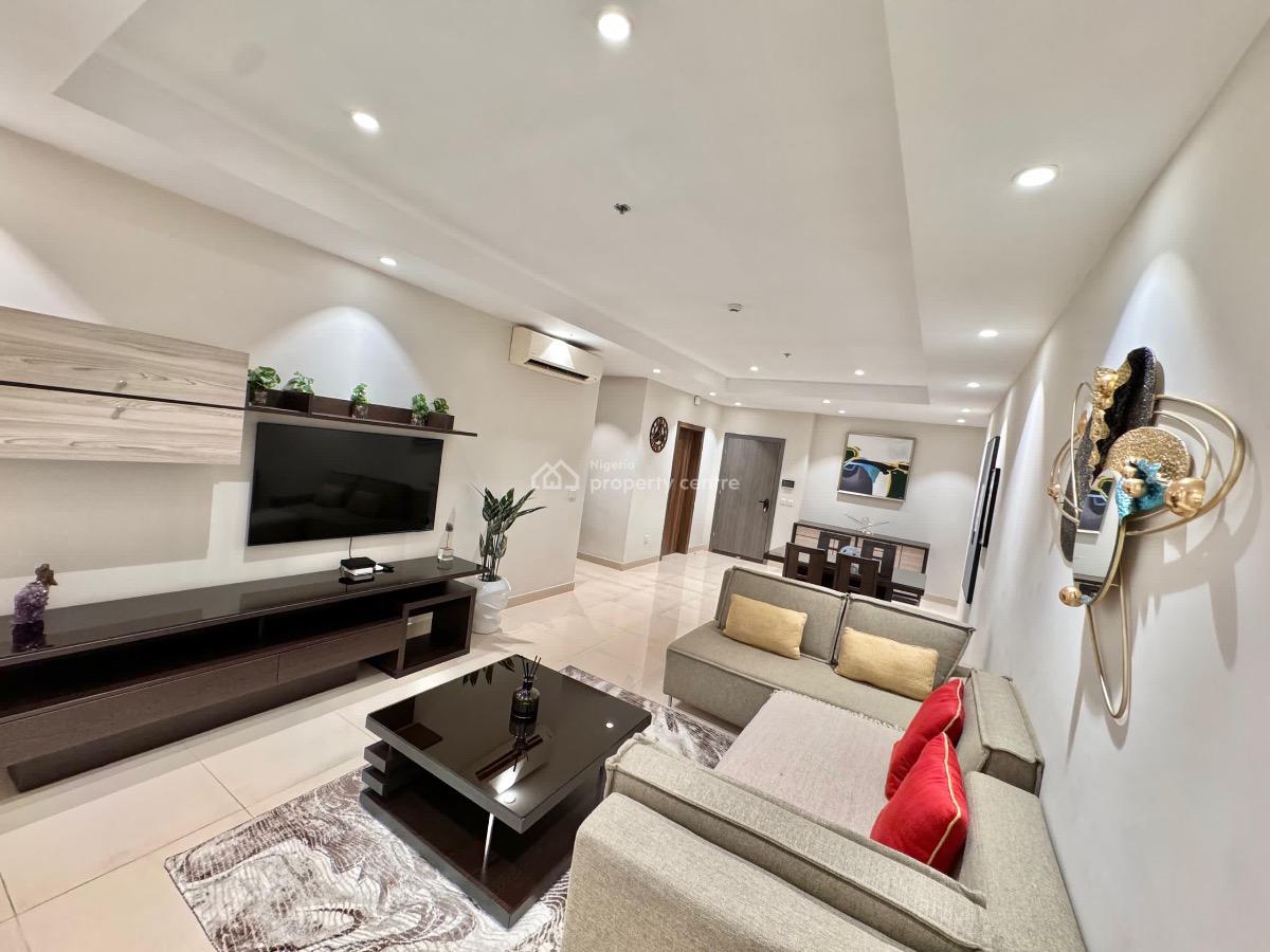 Stylish Waterfront 2 Bedroom, Bluewater Apartment, Oniru, Victoria Island (vi), Lagos, Flat / Apartment Short Let