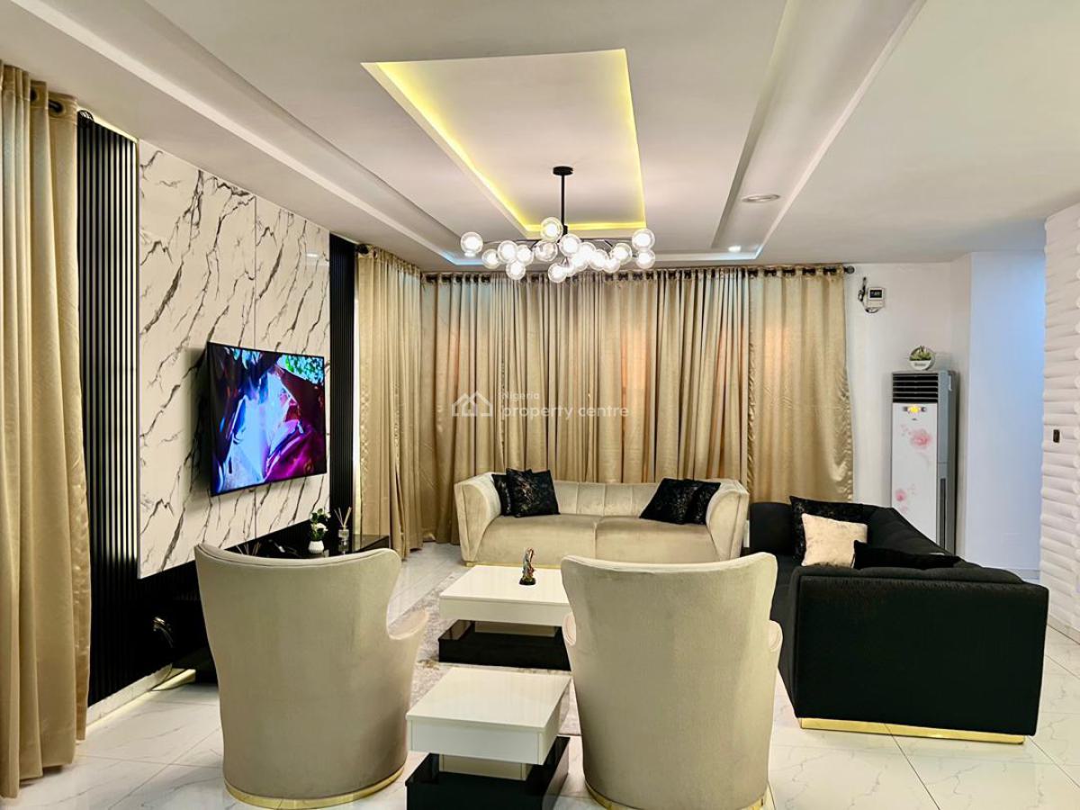 Nice Furnished 4 Bedroom Fully Detached Duplex, Victoria Bay Estate Off Royal Pine Estate, Orchid Road, Lekki Expressway, Lekki, Lagos, House for Rent