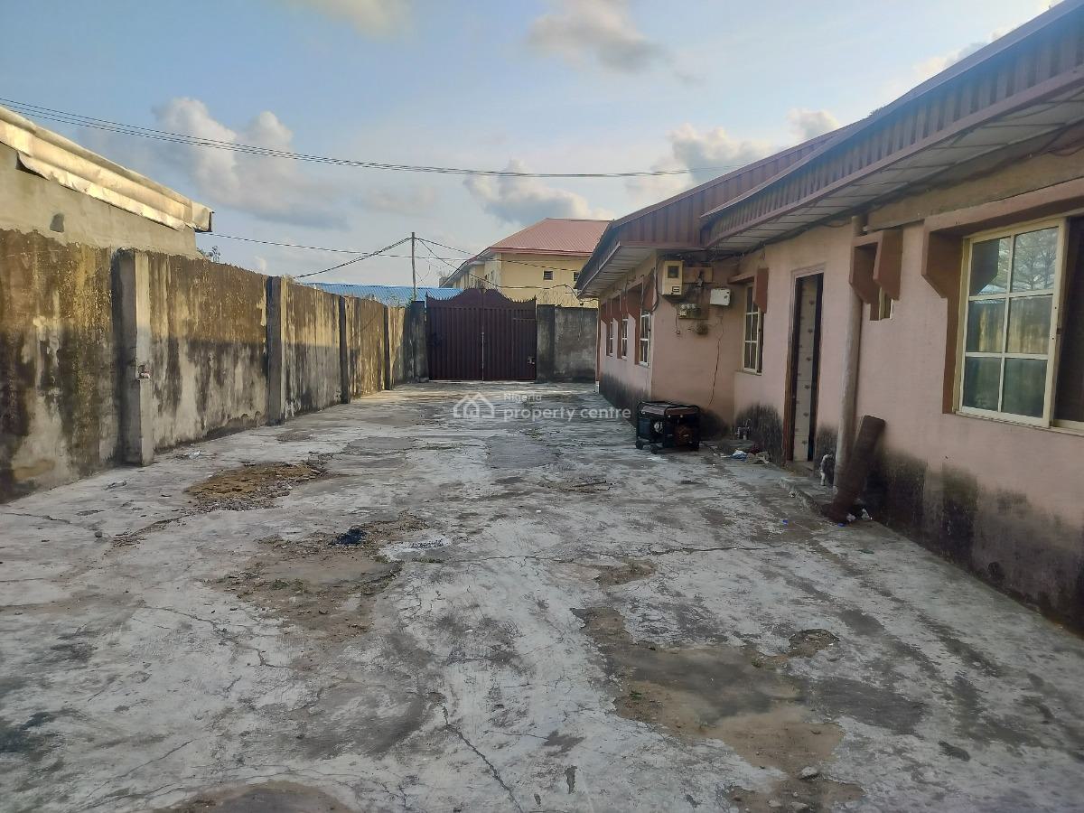 2,248sqm (3.5plots) with 2nos. Bungalow and Storey Building, Corner Bus Stop Opposite Eti-osa Community School, Sangotedo, Ajah Lag, Sangotedo, Ajah, Lagos, Detached Bungalow for Sale