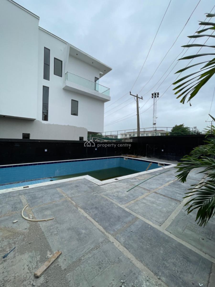 4 Bedroom Terrace Duplex with Bq, Ikate, Lekki, Lagos, Terraced Duplex for Sale
