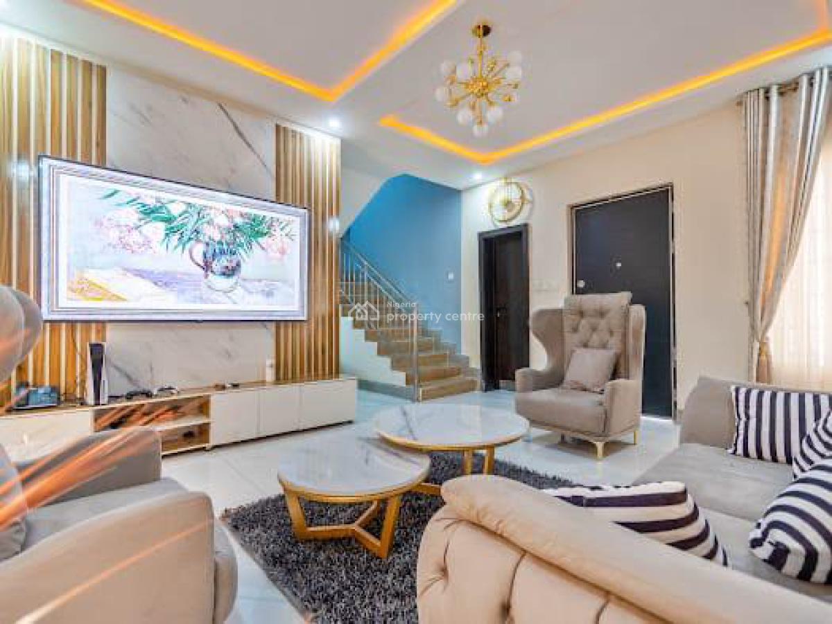 Furnished 5 Bedroom Semi Detached Duplex, Ikota, Lekki, Lagos, Semi-detached Duplex for Sale