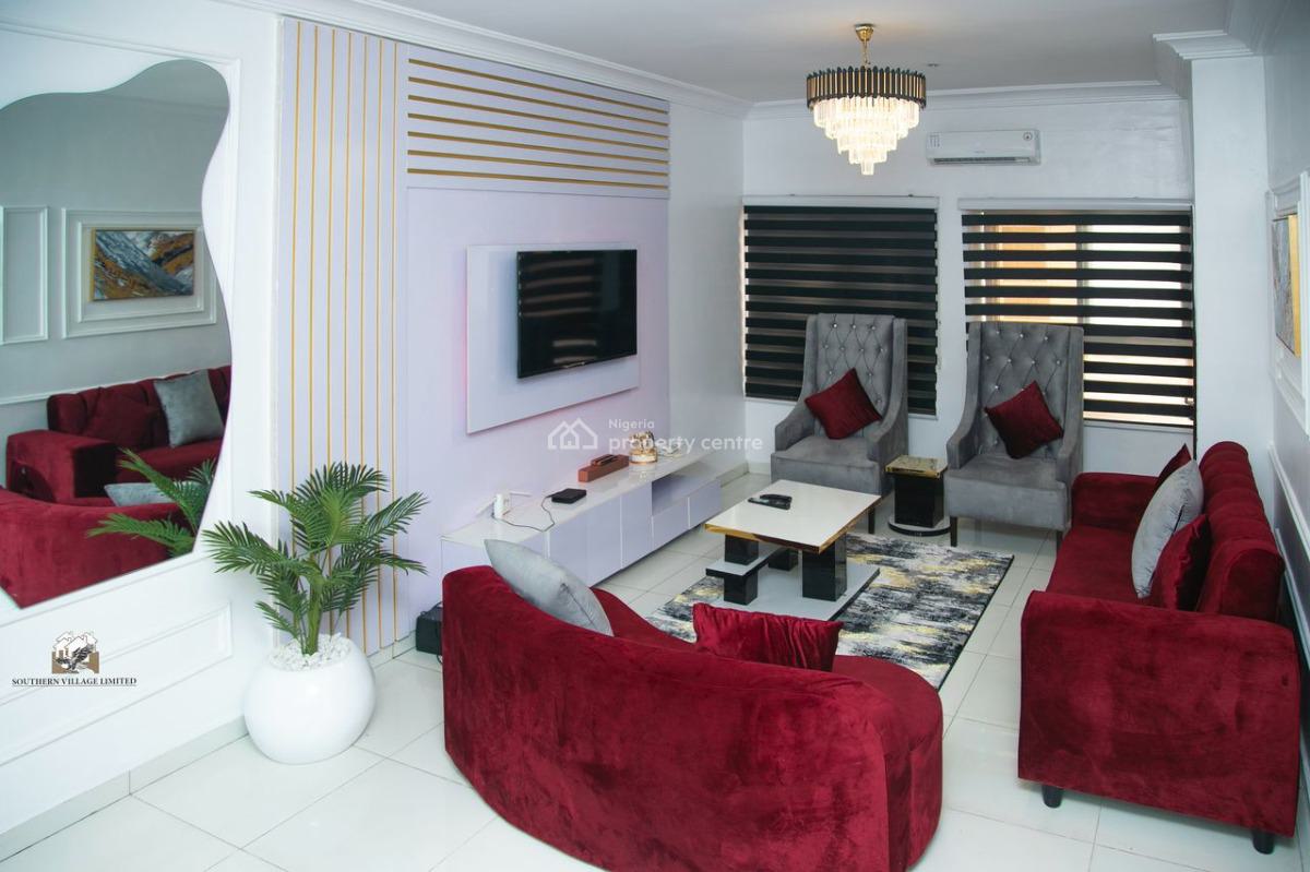 Luxury Serviced and Furnished 2 Bedroom Apartment with Elevator, Off Admiralty Way, Lekki, Lagos, Flat / Apartment for Rent