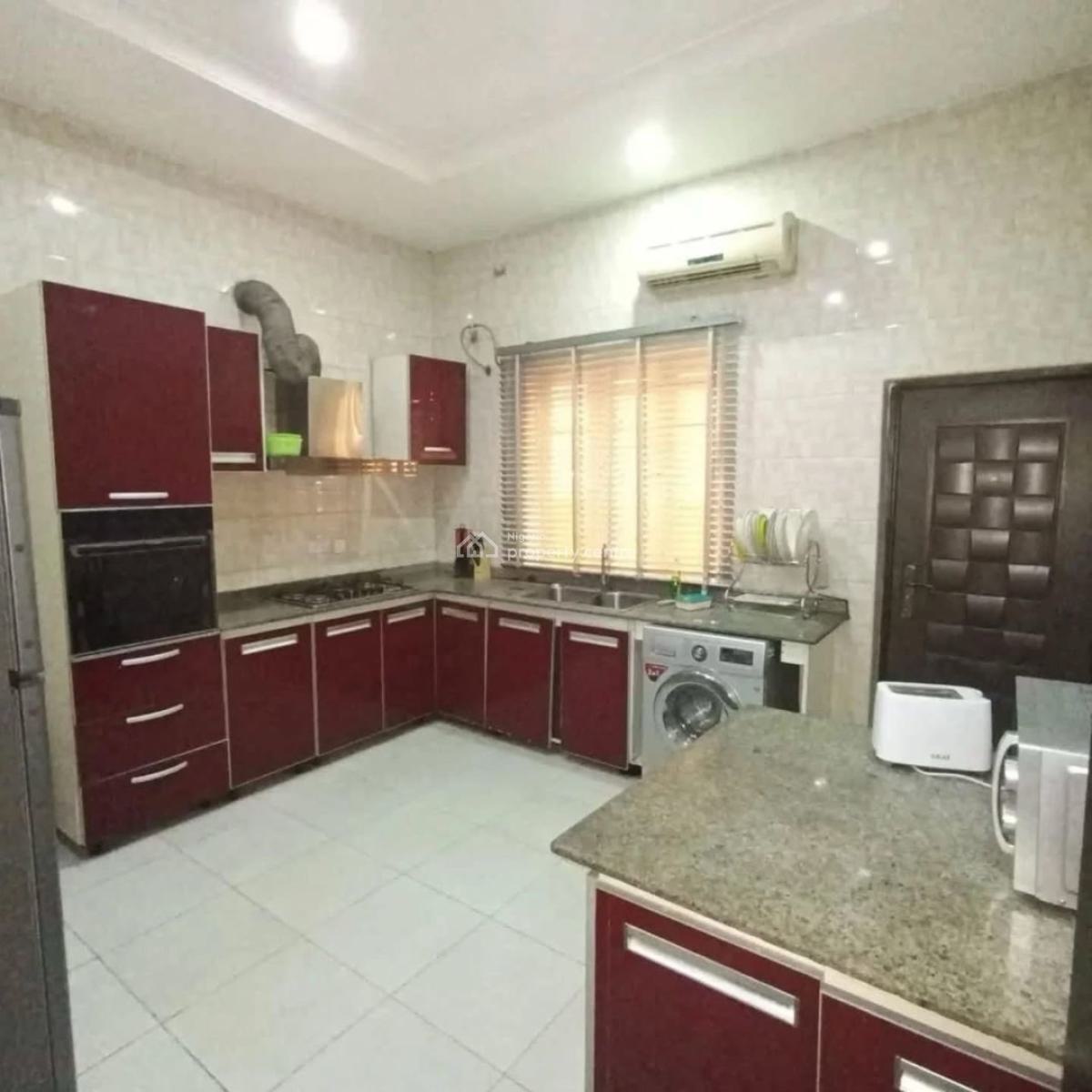 Luxury 4 Bedroom, Chevron, Lekki, Lagos, Semi-detached Duplex for Rent