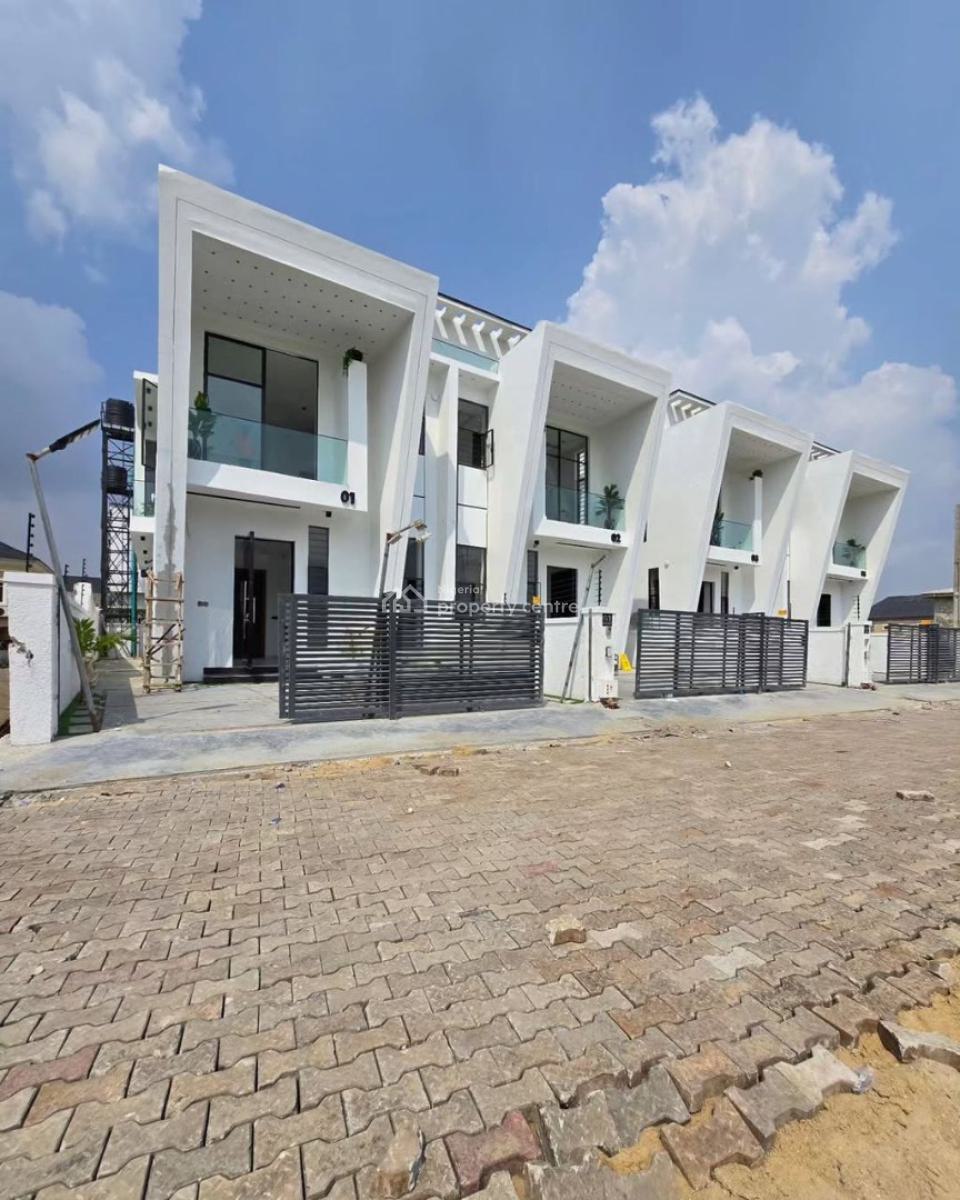 Newly Built and Spacious 4 Bedroom Semi Detached Duplex with Bq, Ikota, Lekki, Lagos, Semi-detached Duplex for Rent