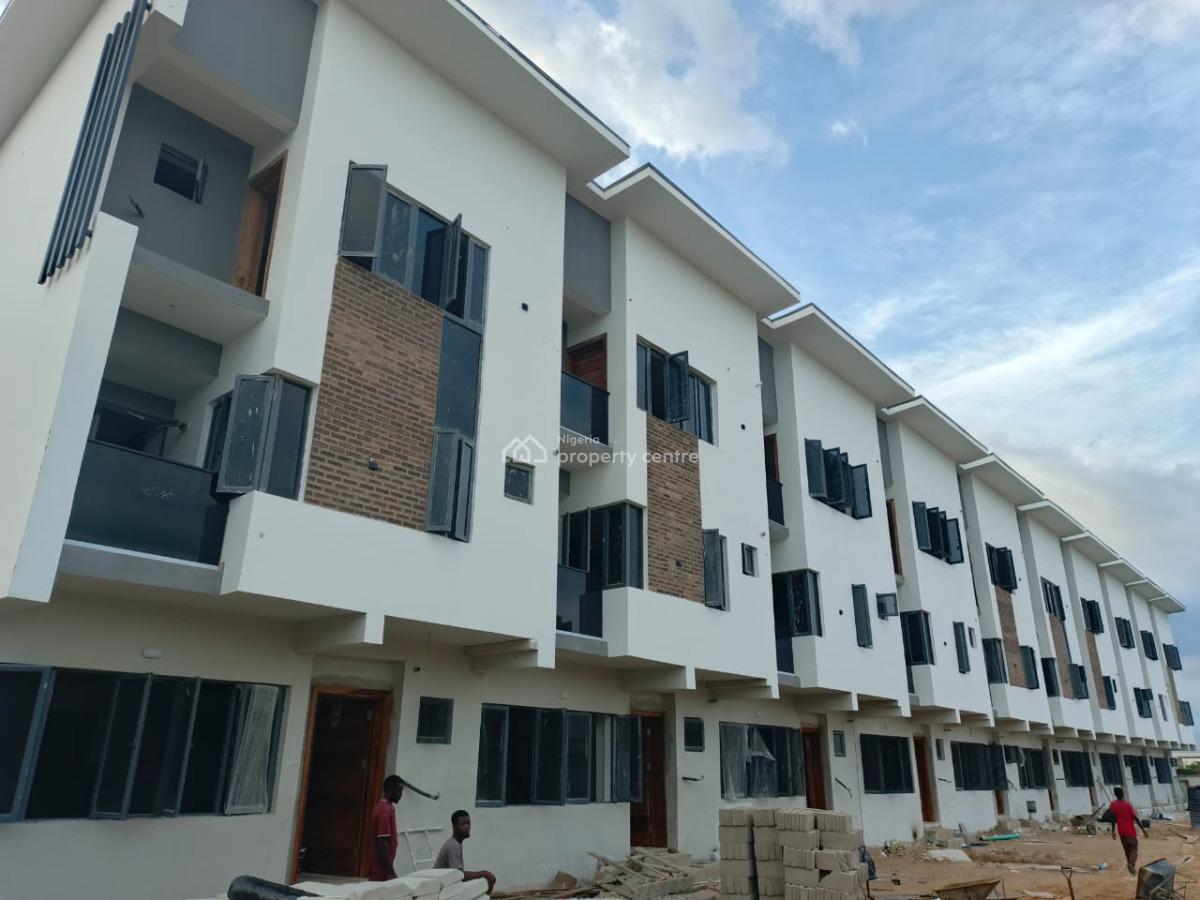 Spacious 4 Bedroom Terrace Duplex, Lekki Phase 1, Lekki, Lagos, Terraced Duplex for Rent