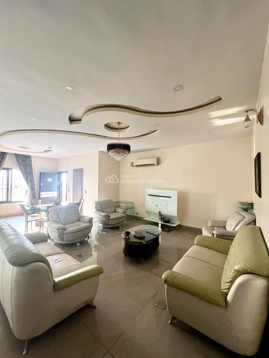 Luxury Furnished 3 Bedrooms Apartment, Phase2, Osborne, Ikoyi, Lagos, Flat / Apartment for Rent