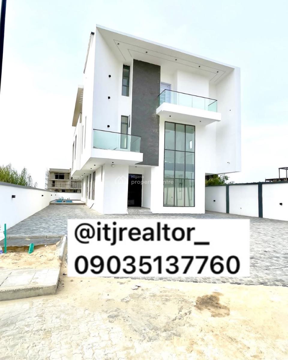 Beautiful 5 Bedroom Detached Duplex with Cinema,swimming Pool &gym, Hampton Bay Island By Cowrie Creek, Ikate, Lekki, Lagos, Detached Duplex for Sale