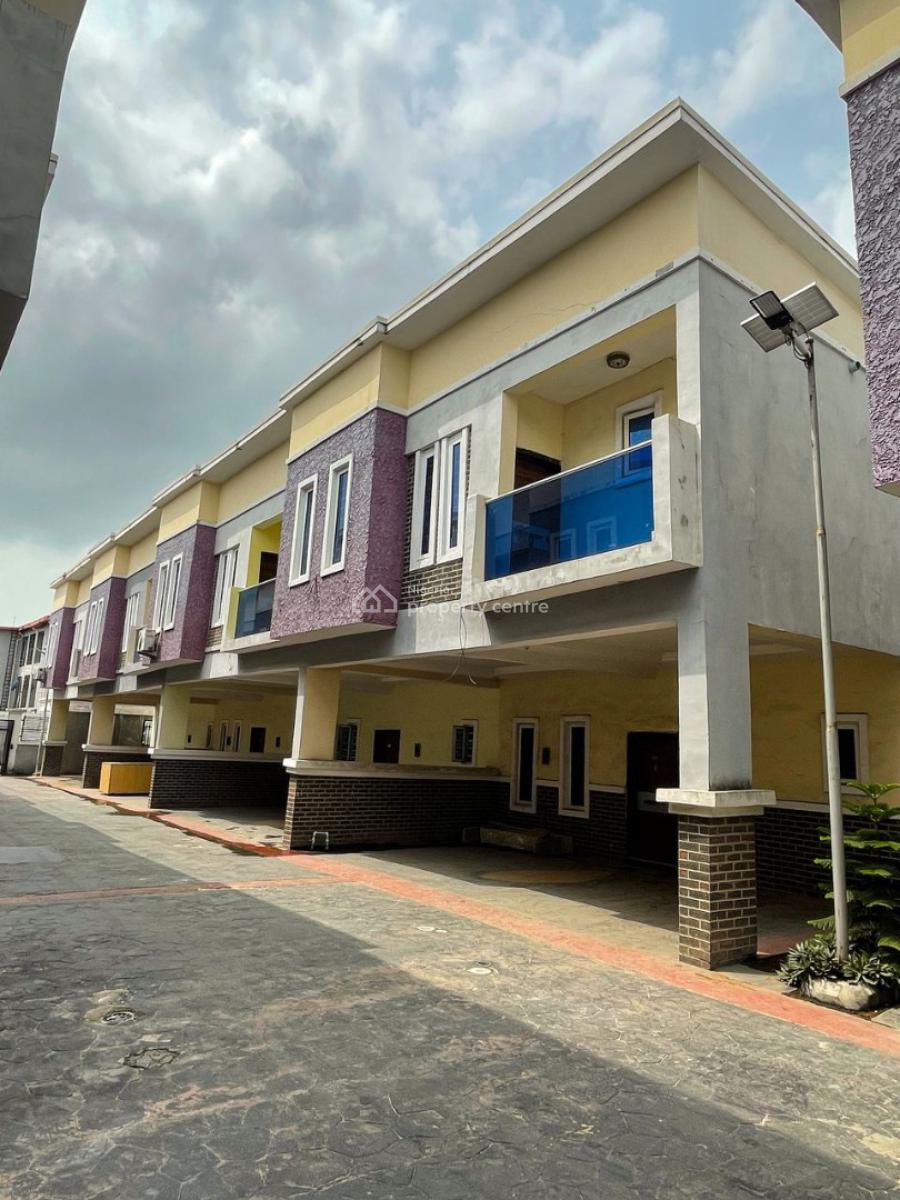 Audacious - 4 Bedroom Furnished Terrace Duplex with All Its Effizy, Ikota, Lekki, Lagos, Terraced Duplex for Rent