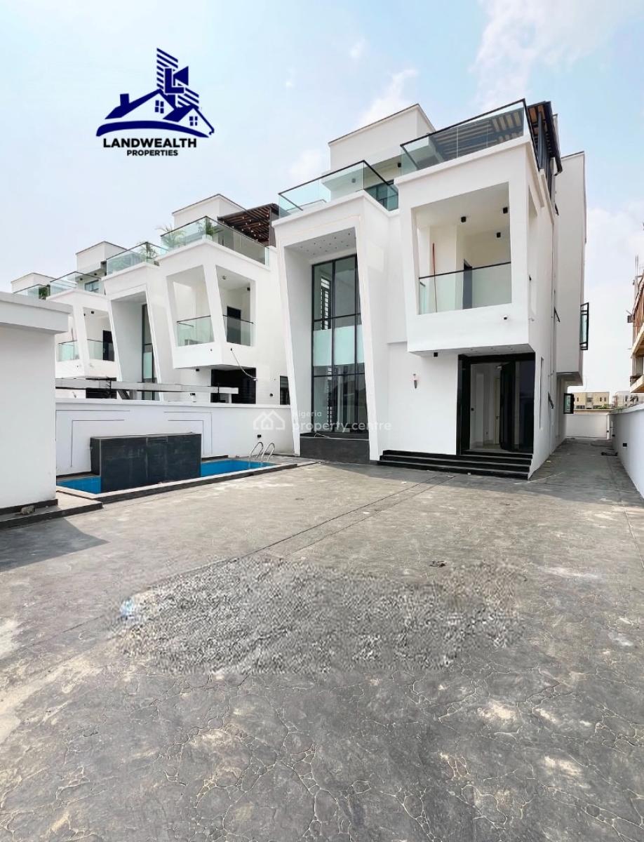 Last Unit of These 5 Bedroom Fully Detached  Swimming Pool, Rooftop, Lekki Phase 1, Lekki, Lagos, Detached Duplex for Sale