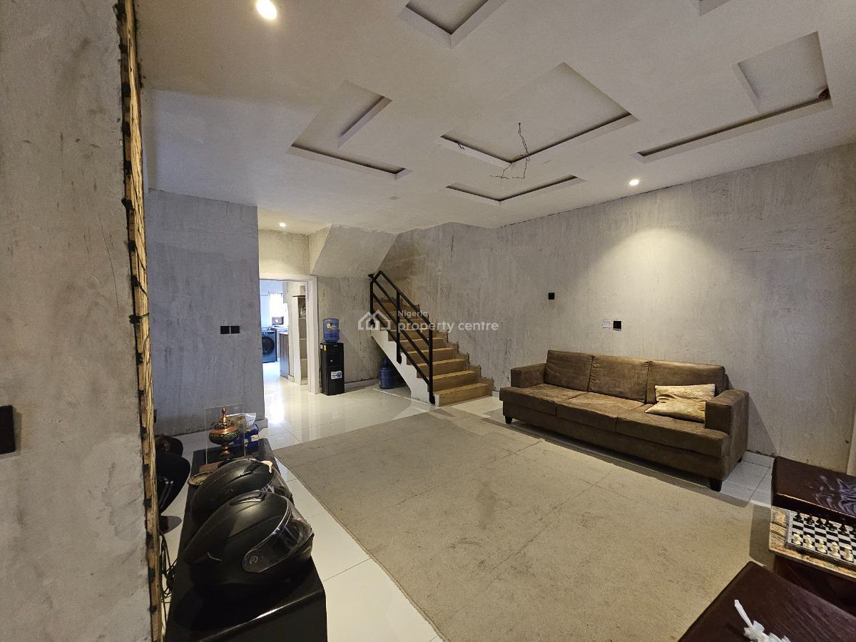 Nice 4-bedroom Semi-detached Duplex with Boysquarters, Fowowe Street, Agungi, Lekki, Lagos, Semi-detached Duplex for Sale