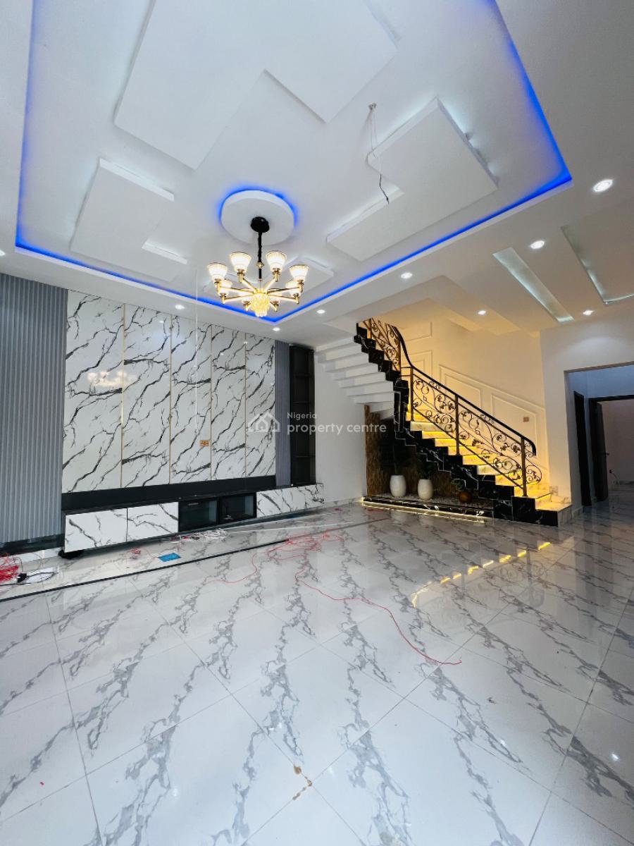 4 Bedroom Semi Detached Duplex in an Estate with 24 Hours Electricity, Sapphire Garden Estate, Awoyaya, Ibeju Lekki, Lagos, Semi-detached Duplex for Sale