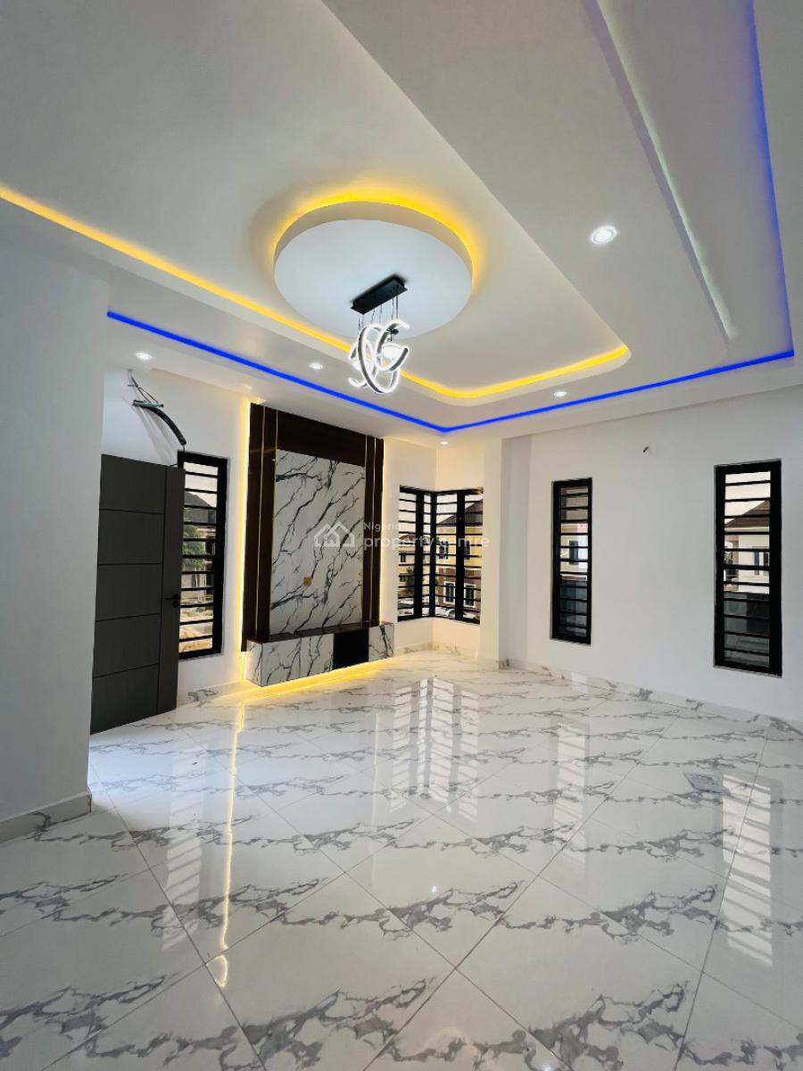4 Bedroom Semi Detached Duplex in an Estate with 24 Hours Electricity, Sapphire Garden Estate, Awoyaya, Ibeju Lekki, Lagos, Semi-detached Duplex for Sale