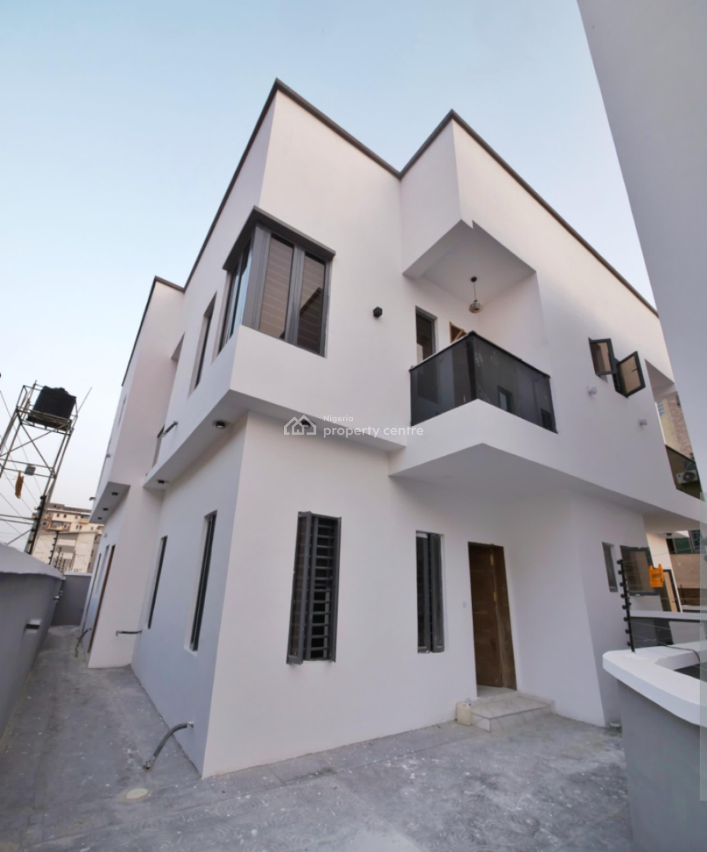 2 Units of 4 Bedrooms Duplex, Admiralty Estate, Chevron a Cross, Lekki, Lagos, Detached Duplex for Sale