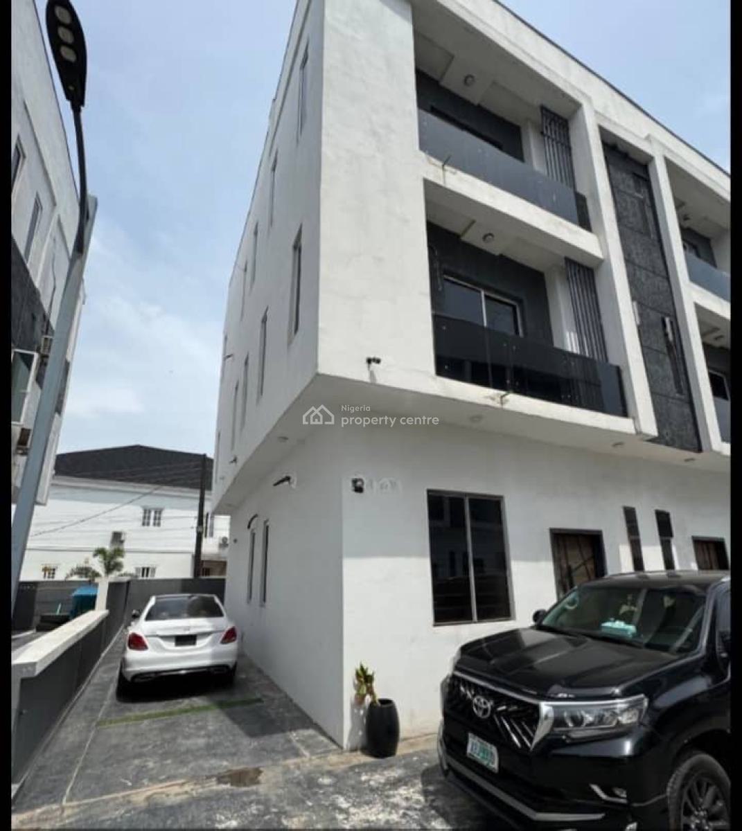 Luxury 4 Bedroom Terraced Duplex, Osapa, Lekki, Lagos, Terraced Duplex for Rent