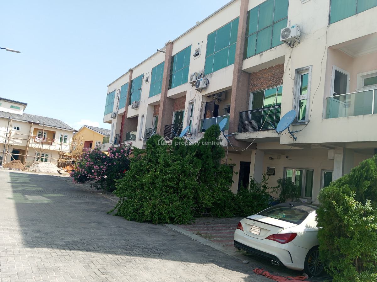 4 Bedroom Semi-detached Terrace, Road 8x Paradise Estate Iii Chevron Drive, Lekki, Lagos, Flat / Apartment for Rent