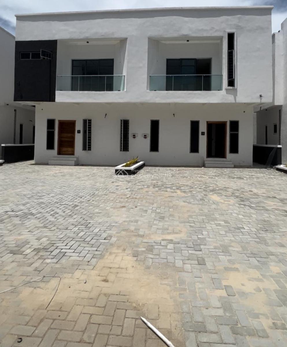 4 Bedroom Semi Detached Duplex, Dpk District Est, Orchid Roundabout, Lafiaji, Lekki, Lagos, Semi-detached Duplex for Sale