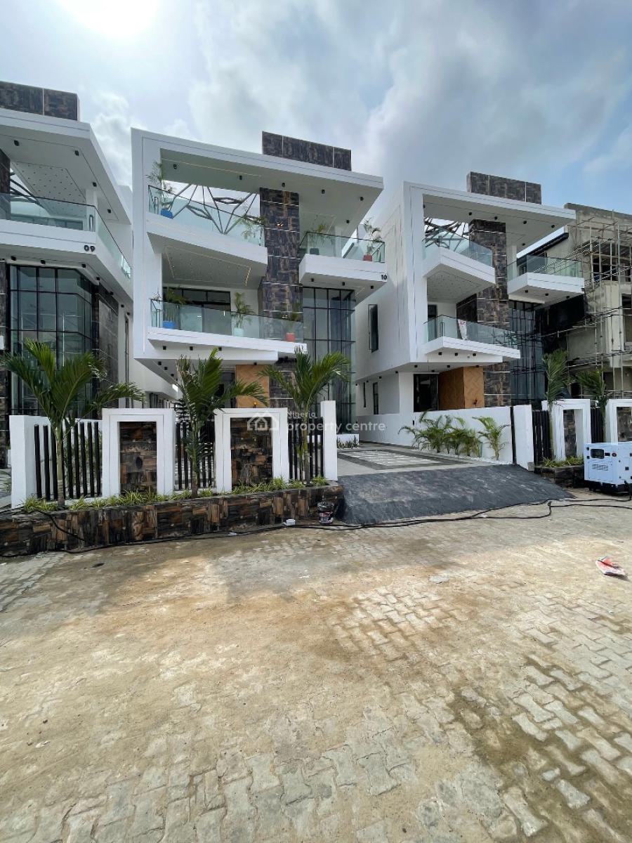 Luxury 5 Bedrooms Contemporary Fully Detached Duplex, Chevron, Lekki, Lagos, Detached Duplex for Sale
