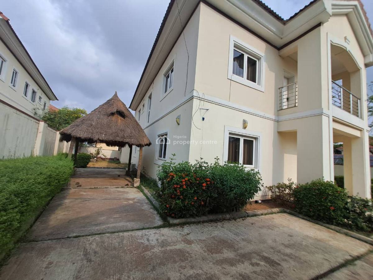 a Well Built Spacious New 4 Bedroom Fully Detached Duplex + 2bqs, Life Camp, Abuja, Detached Duplex for Rent