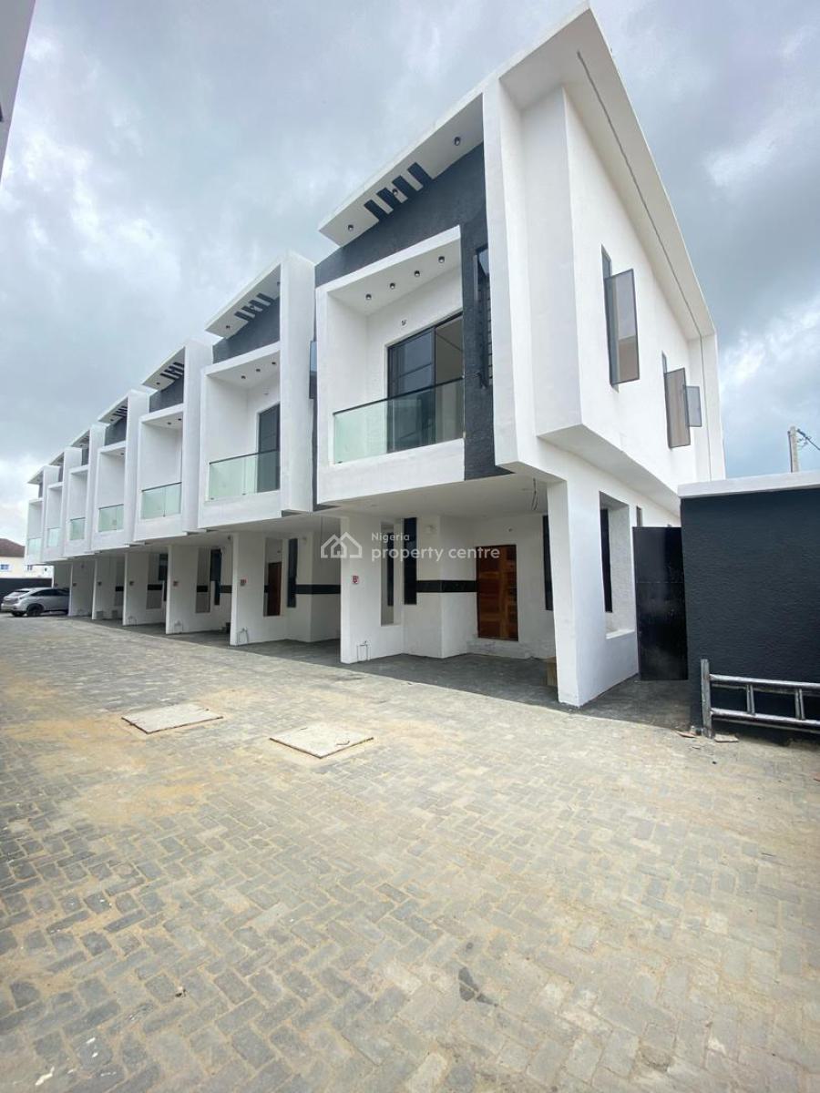 Newly Built 4 Bedrooms Terraced Duplex, Ikota, Lekki, Lagos, Terraced Duplex for Sale