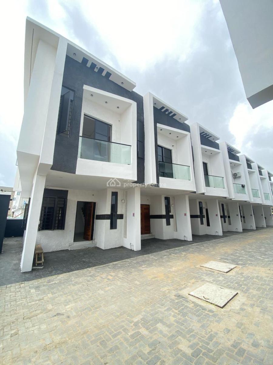Newly Built 4 Bedrooms Terraced Duplex, Ikota, Lekki, Lagos, Terraced Duplex for Sale