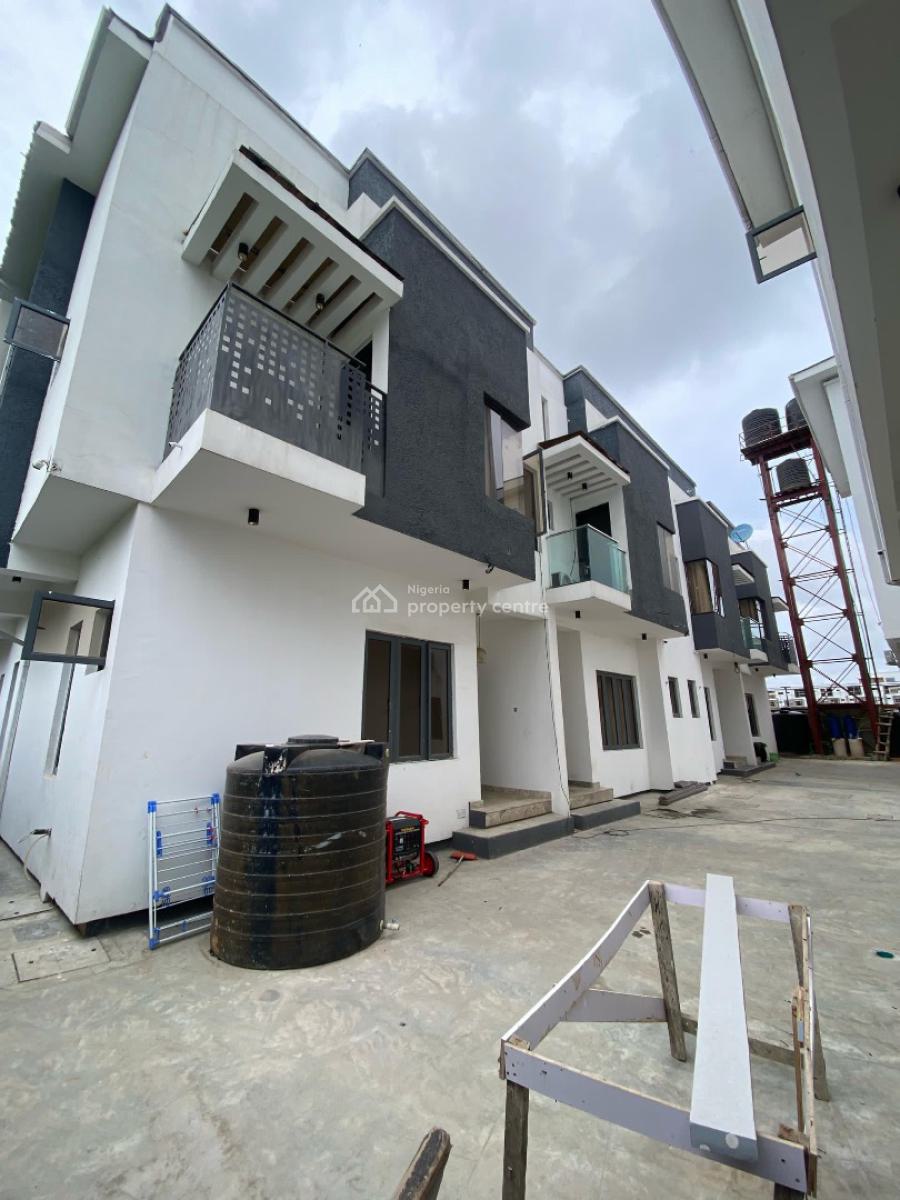 4 Bedroom Terrace Duplex with a Room Bq, Ikate, Lekki, Lagos, Terraced Duplex for Rent