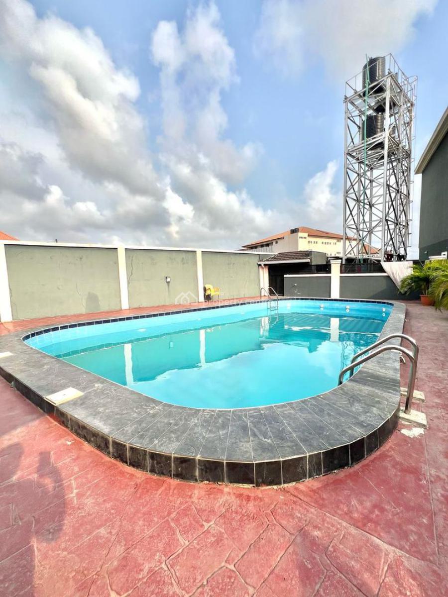 Spacious 4 Bedroom Terrace Duplex with Gym, Pool and Inverter, Ikota, Lekki, Lagos, Terraced Duplex for Rent