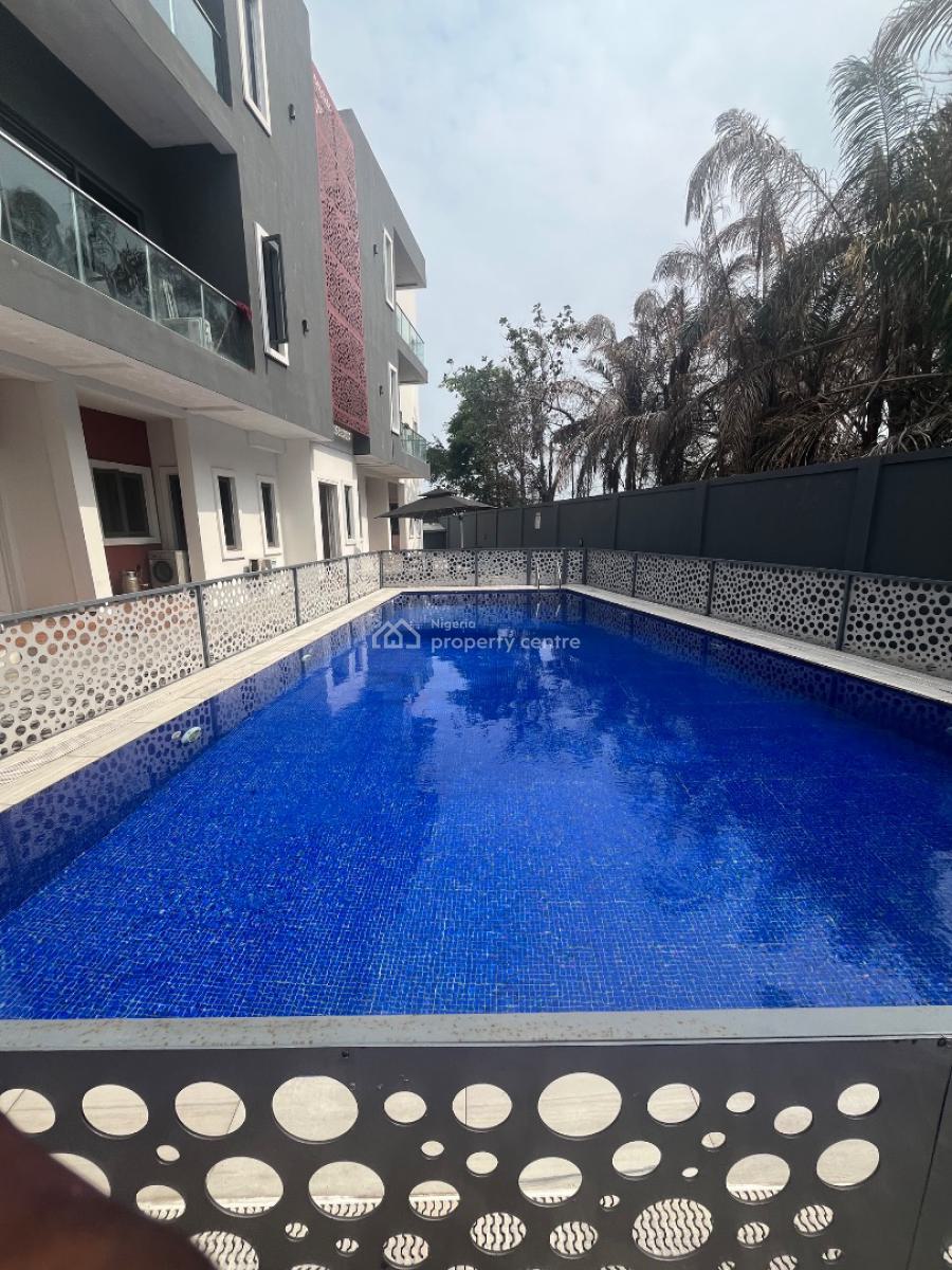 Fully Furnished 3 Bedroom + Bq in an Estate with 24 Hours Power Supply, Second Toll Gate Lekki Conservation, Lekki, Lagos, Flat / Apartment for Rent