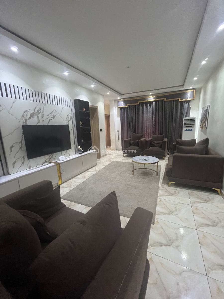 Fully Furnished 3 Bedroom + Bq in an Estate with 24 Hours Power Supply, Second Toll Gate Lekki Conservation, Lekki, Lagos, Flat / Apartment for Rent