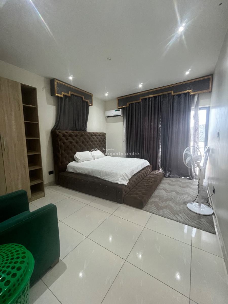 Fully Furnished 3 Bedroom + Bq in an Estate with 24 Hours Power Supply, Second Toll Gate Lekki Conservation, Lekki, Lagos, Flat / Apartment for Rent