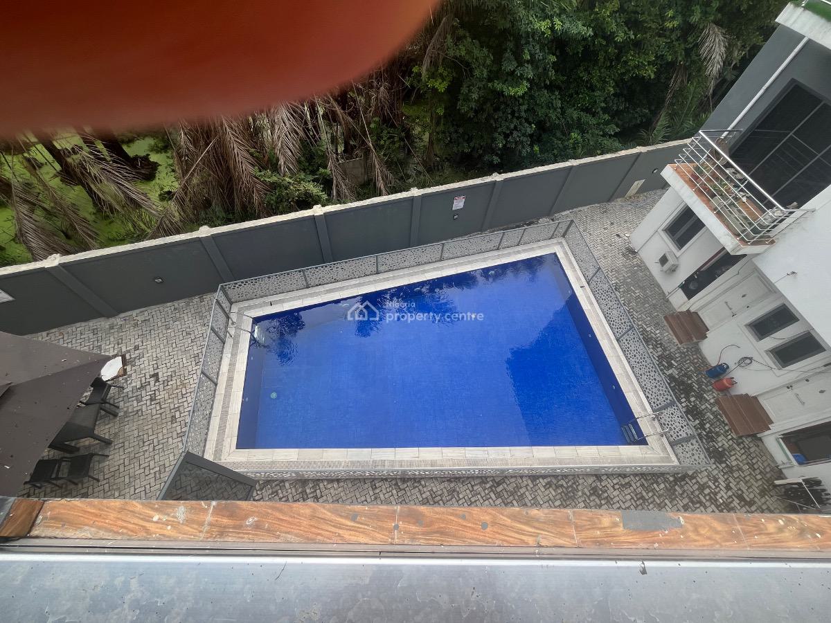 Fully Furnished 3 Bedroom + Bq in an Estate with 24 Hours Power Supply, Second Toll Gate Lekki Conservation, Lekki, Lagos, Flat / Apartment for Rent