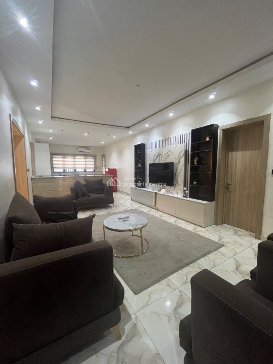 Fully Furnished 3 Bedroom + Bq in an Estate with 24 Hours Power Supply, Second Toll Gate Lekki Conservation, Lekki, Lagos, Flat / Apartment for Rent