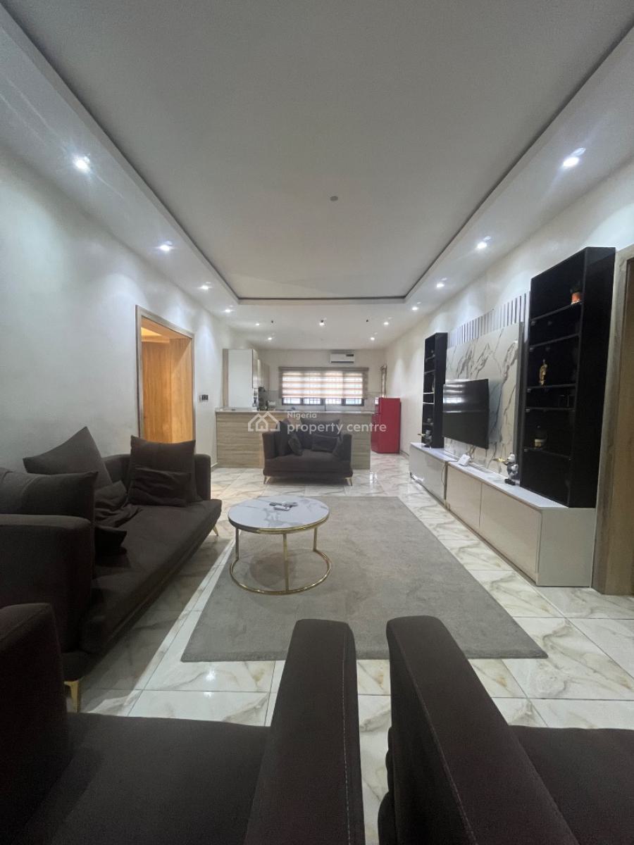 Fully Furnished 3 Bedroom + Bq in an Estate with 24 Hours Power Supply, Second Toll Gate Lekki Conservation, Lekki, Lagos, Flat / Apartment for Rent