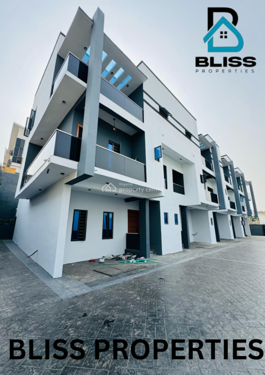 Newly Built & Luxurious 4 Bedroom Terrace Duplex with Bq, Opebi, Ikeja, Lagos, Terraced Duplex for Sale