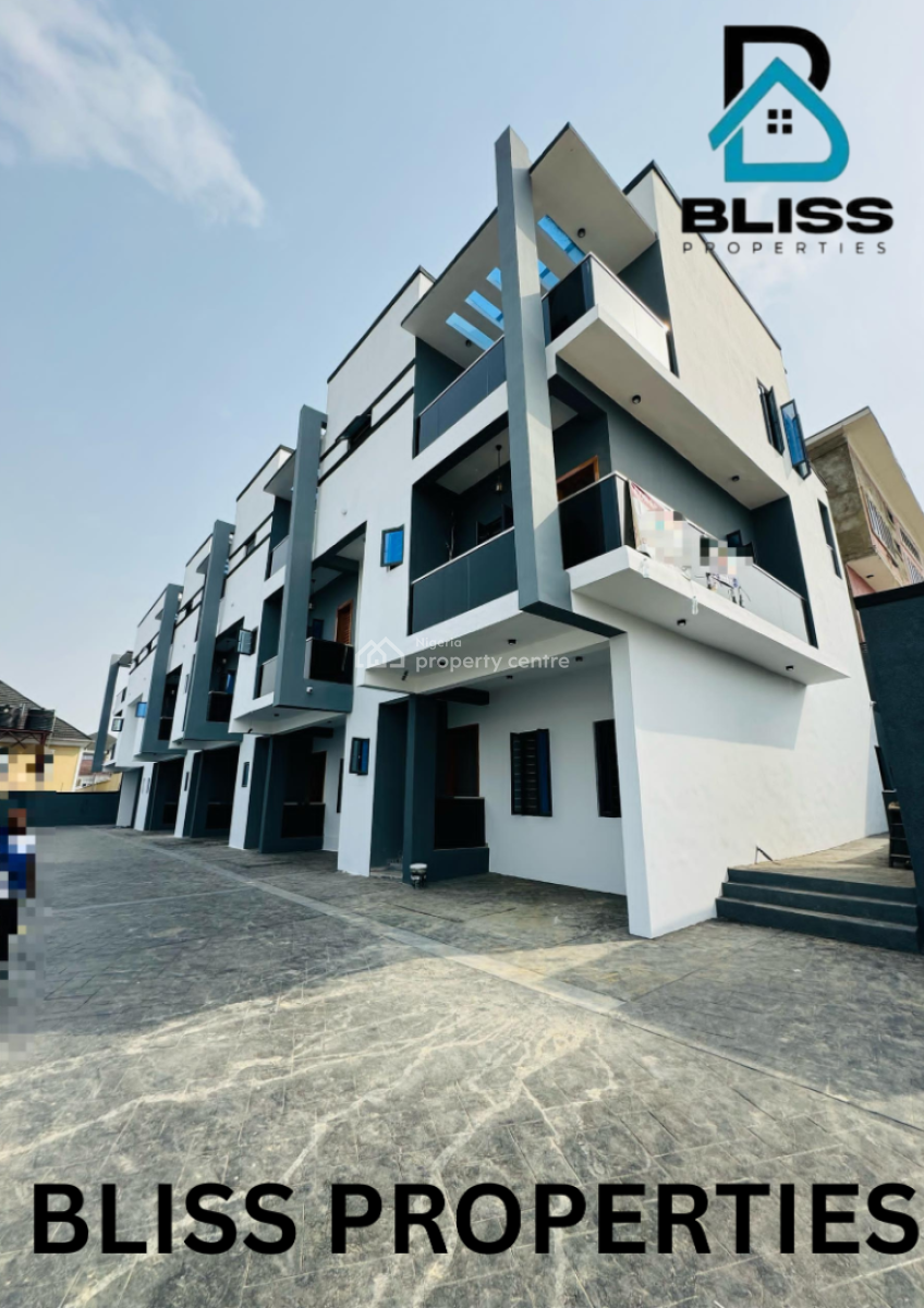 Newly Built & Luxurious 4 Bedroom Terrace Duplex with Bq, Opebi, Ikeja, Lagos, Terraced Duplex for Sale