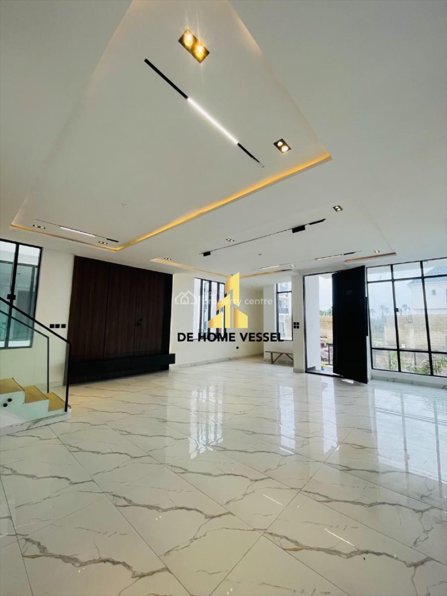 Gorgeously Perched Luxury 5 Bedrooms Smart Home with Pool and Bq, Chevron, Lekki, Lagos, Detached Duplex for Sale