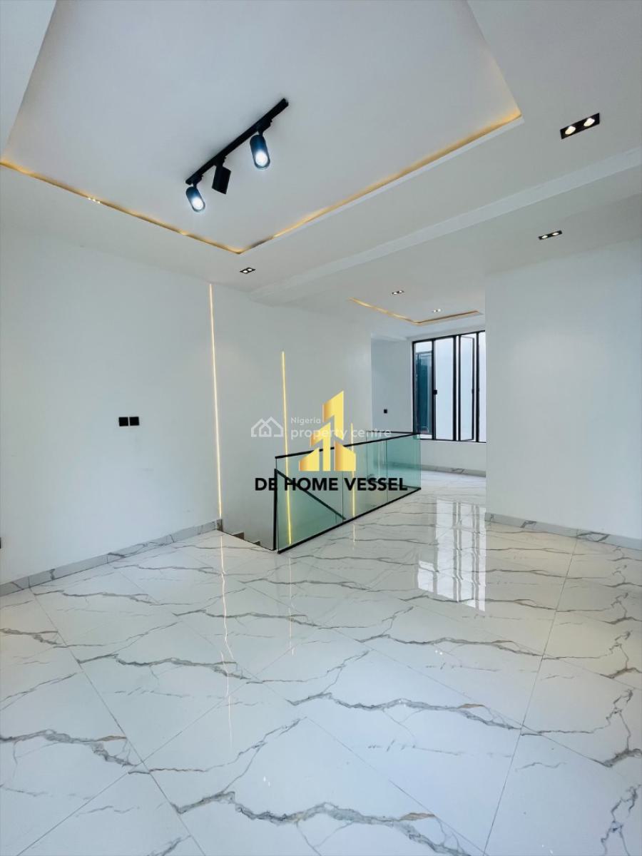 Gorgeously Perched Luxury 5 Bedrooms Smart Home with Pool and Bq, Chevron, Lekki, Lagos, Detached Duplex for Sale