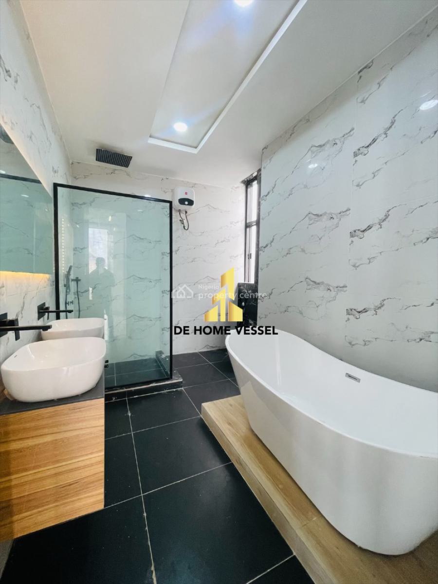 Gorgeously Perched Luxury 5 Bedrooms Smart Home with Pool and Bq, Chevron, Lekki, Lagos, Detached Duplex for Sale