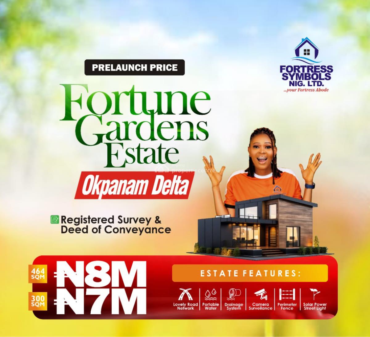 Affordable Land Within a Developed Area, Okpanam, Asaba, Delta, Residential Land for Sale