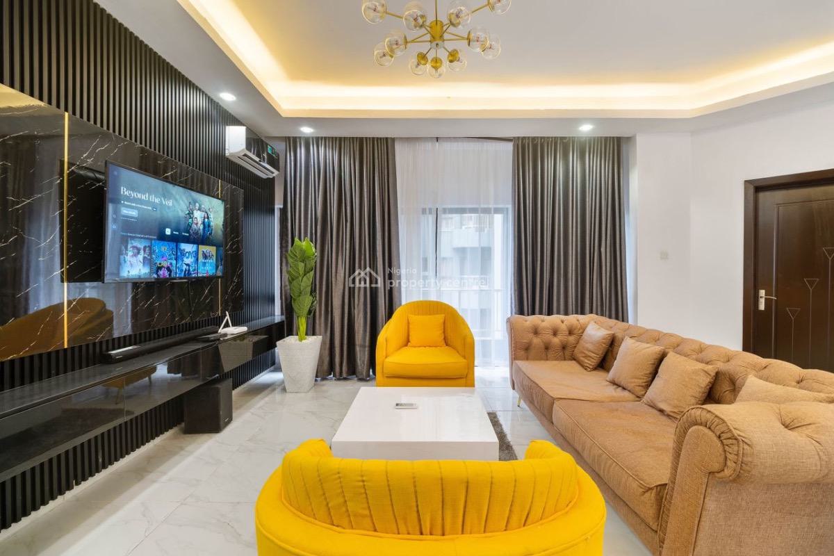 3 Bedrooms Premium Apartment, Lekki Phase 1, Lekki, Lagos, Flat / Apartment Short Let