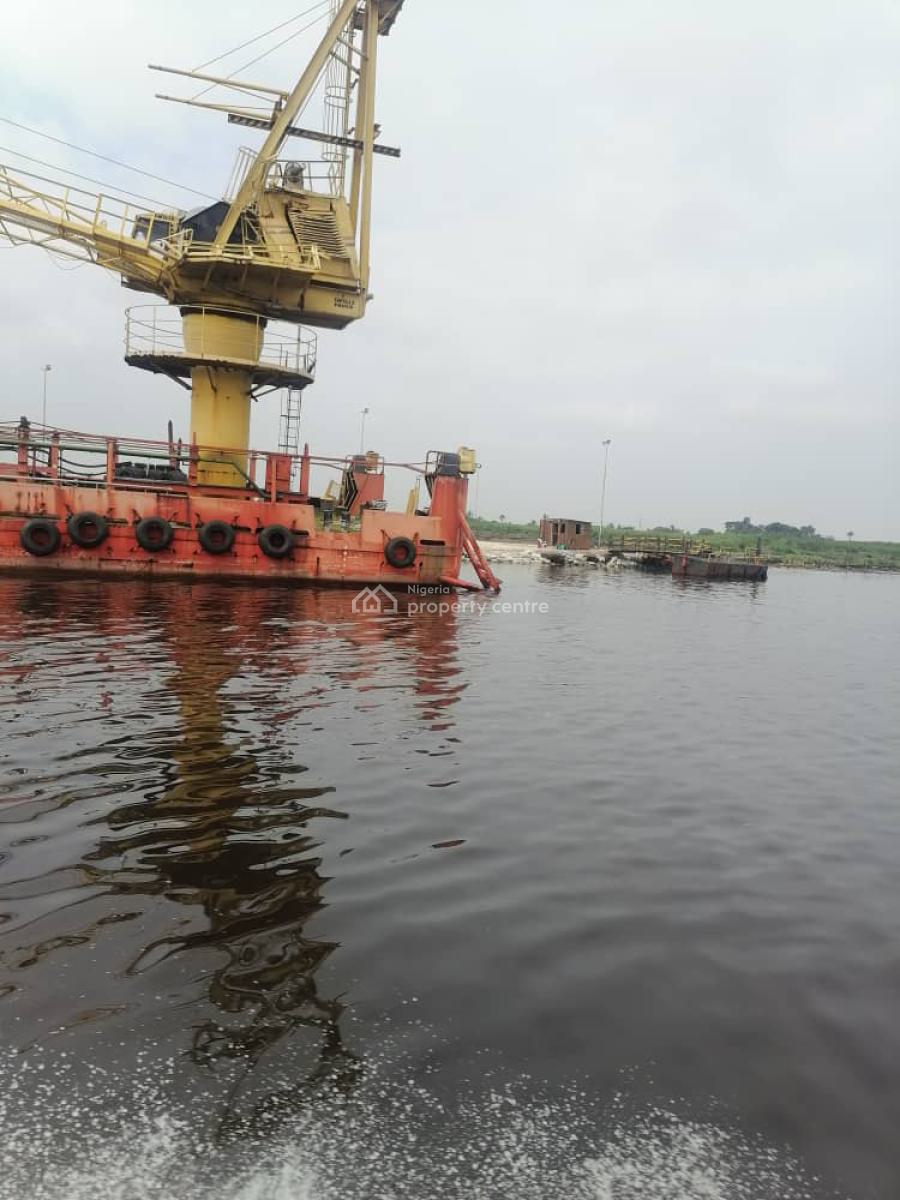 18 Hectares of Prime Seaview Land, Snake Island, Apapa, Lagos, Industrial Land for Sale