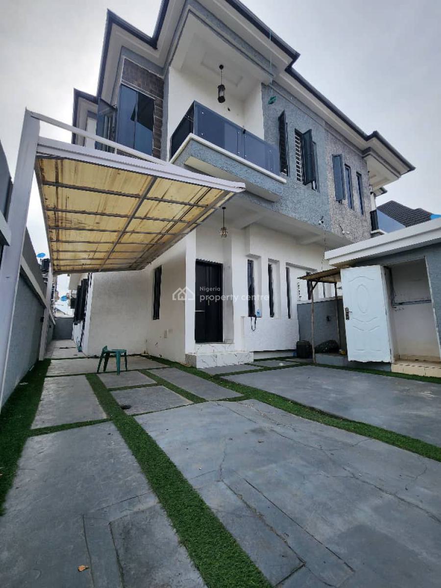 Luxury 4 Bedroom Semi Detached Duplex, Chevron, Lekki, Lagos, Semi-detached Duplex for Rent