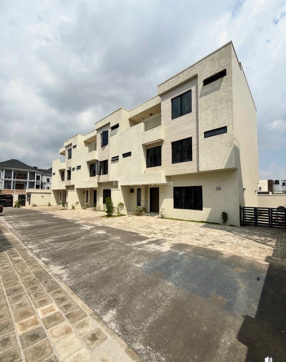 Brand New 5 Bedroom Terrace Duplex with Bq, Jahi, Abuja, Terraced Duplex for Sale