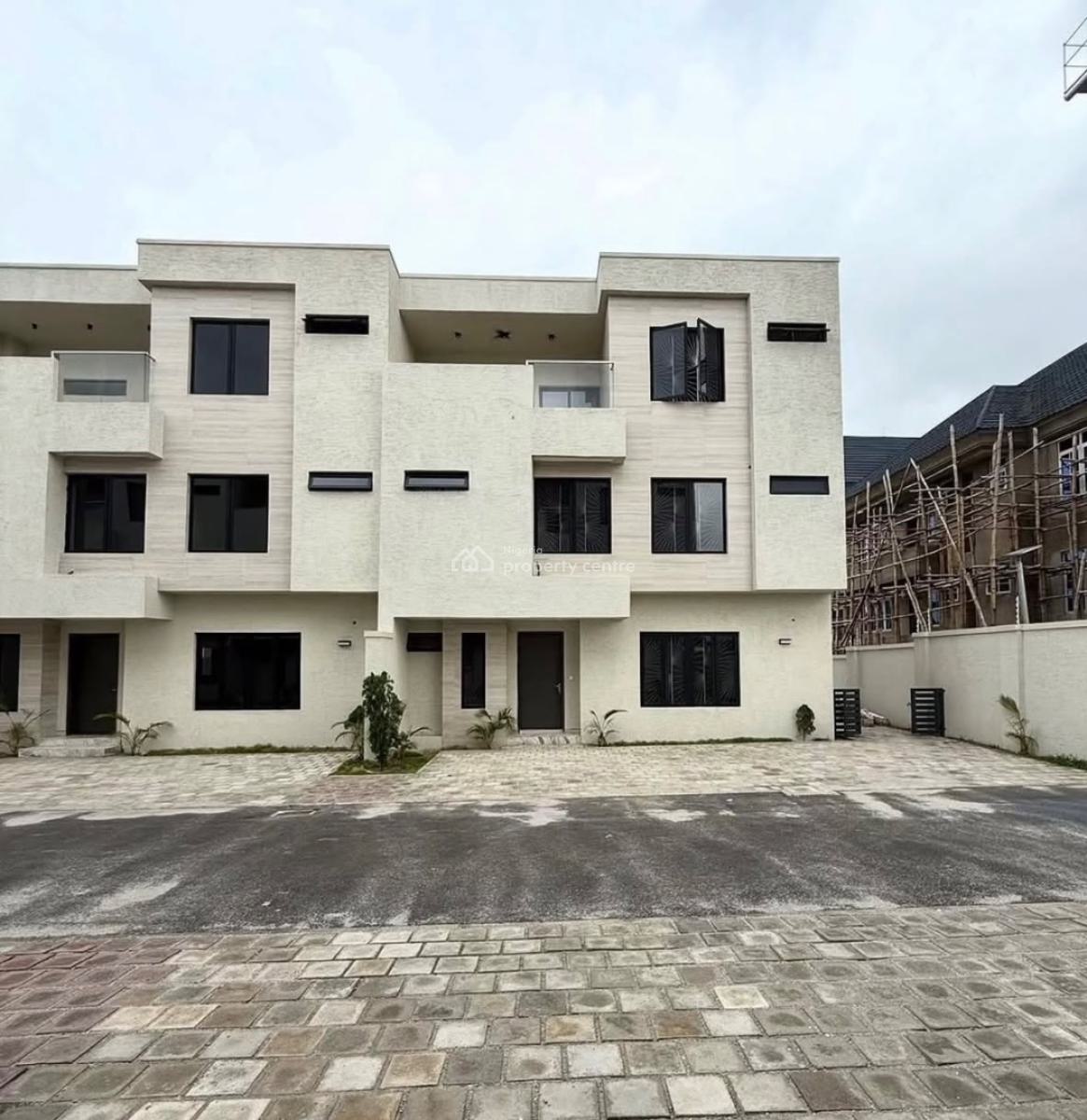 Brand New 5 Bedrooms Terraced Duplex with Bq, Jahi, Abuja, Terraced Duplex for Sale