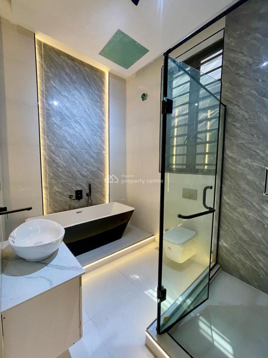 Exquisitely Carved Luxury 5 Bedroom Duplex with Swimming Pool and Bq, Ajah, Lagos, Detached Duplex for Sale