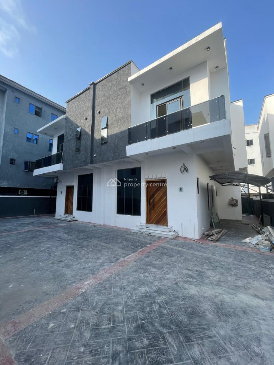 a Lovely 4 Bedroom Semi Detached Duplex with Bq, Chevron Toll Gate, Lekki, Lagos, Semi-detached Duplex for Sale