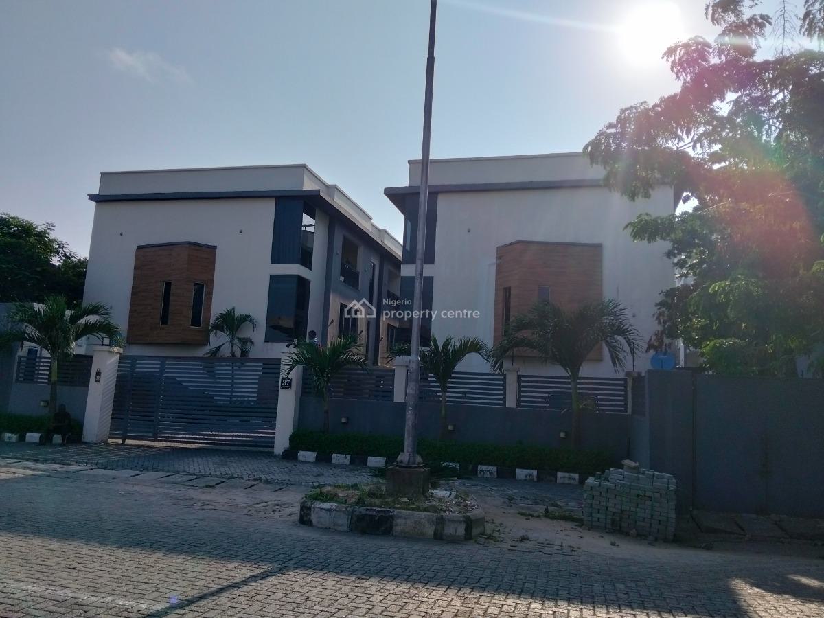 Exquisite Serviced 4-bedroom Terraced House with Bq, Victoria Island (vi), Lagos, Terraced Duplex for Sale