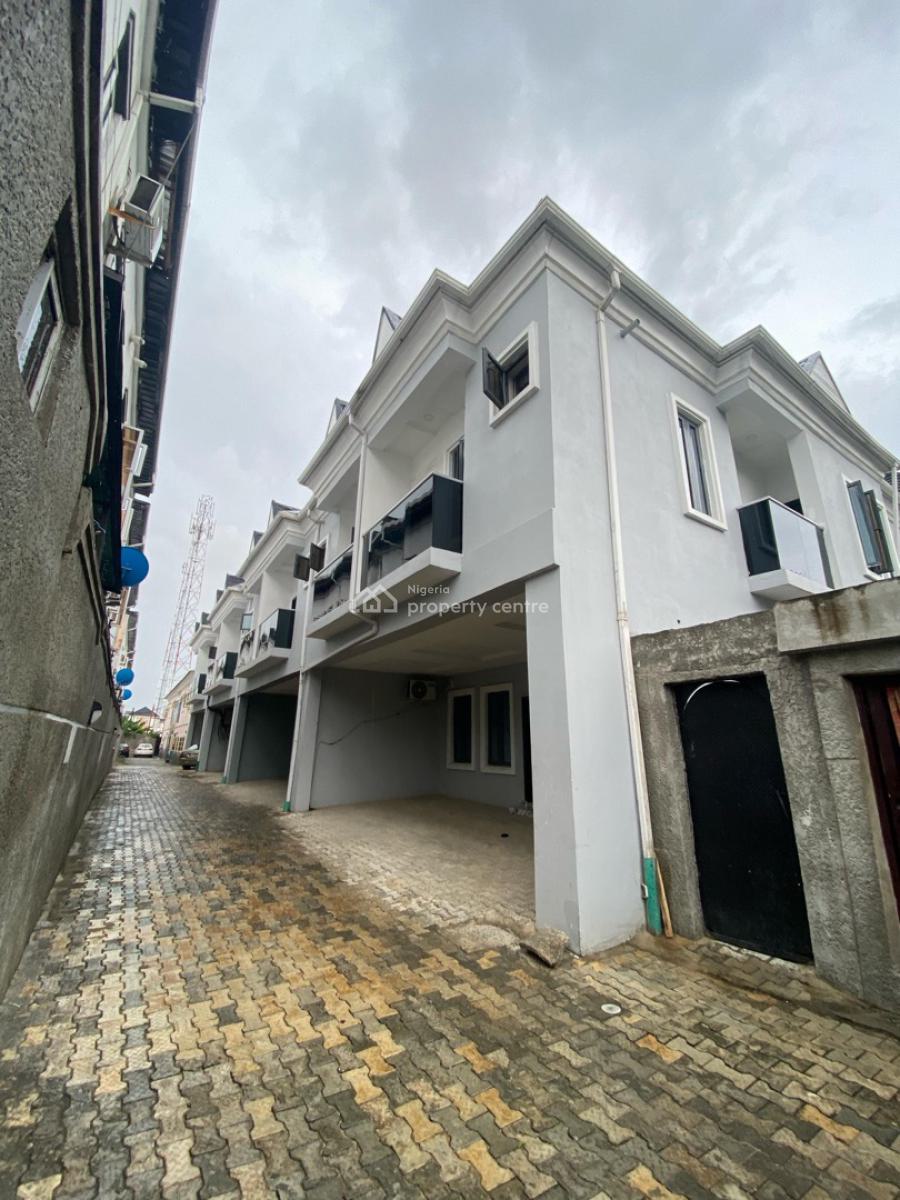 4 Bedroom Terrace Duplex with a Room Bq, Conservation Road, Lekki, Lagos, Terraced Duplex for Rent