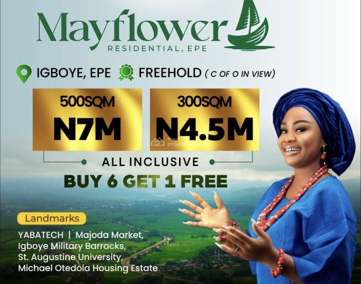 a 500 Square Meter Residential Plot., Igboye, Epe, Lagos, Residential Land for Sale