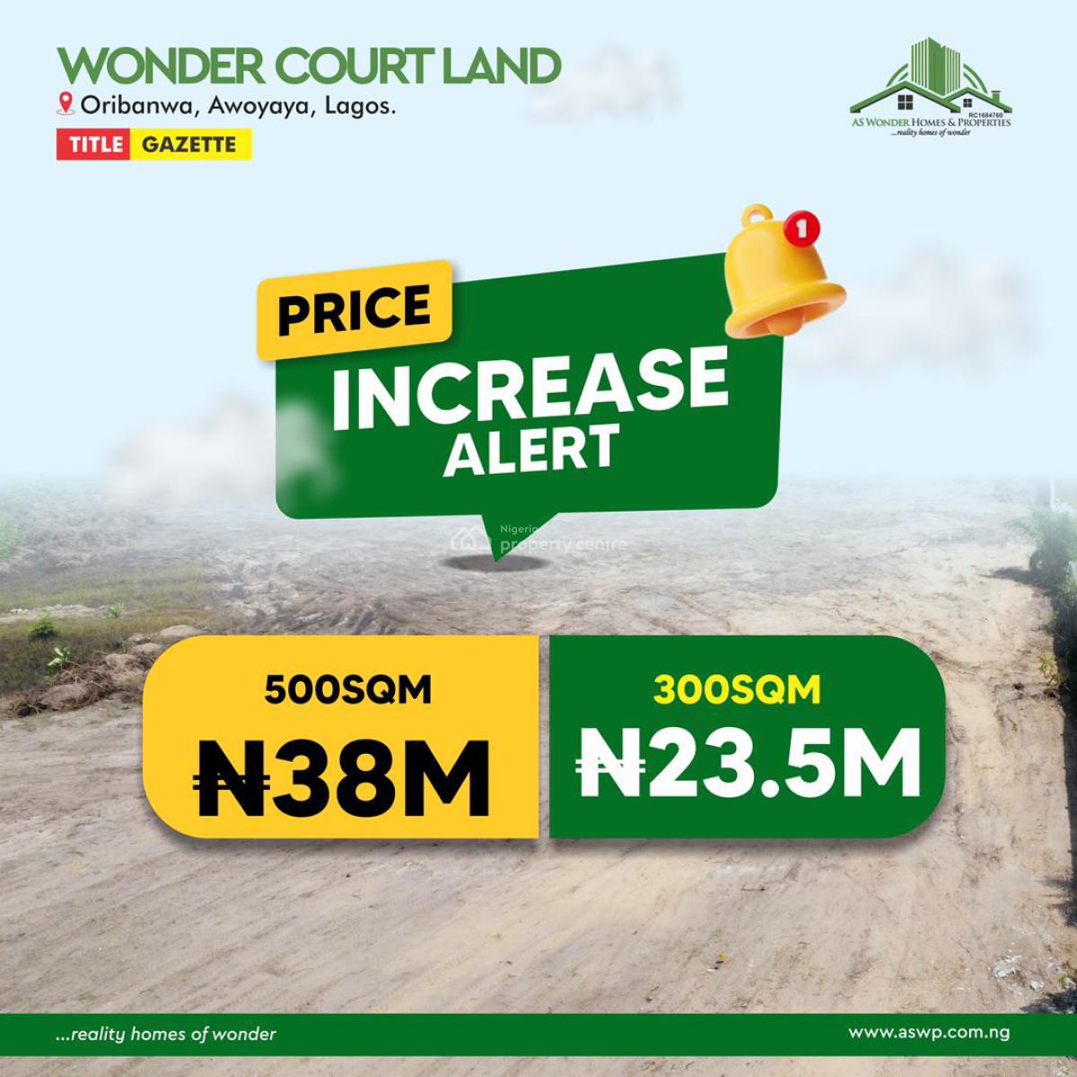 Residential Estate Plots of Land, Oribanwa, Awoyaya Off Lekki Epe Expressway, Awoyaya, Ibeju Lekki, Lagos, Residential Land for Sale