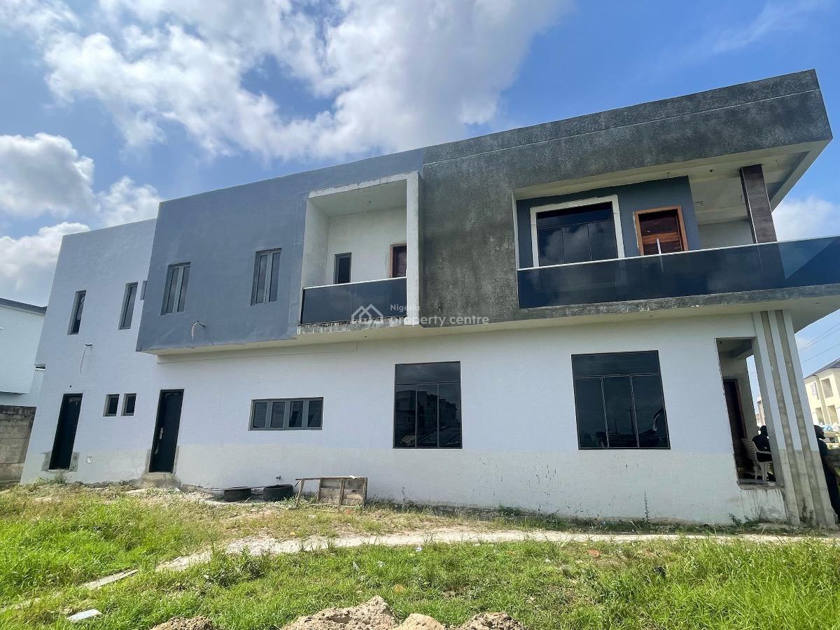 House, Happyland Estate, Sangotedo, Ajah, Lagos, Semi-detached Duplex for Sale